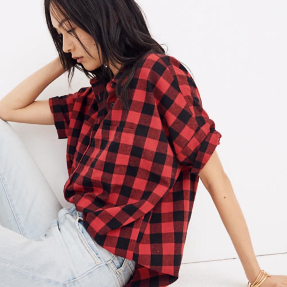 Madewell Oversized Flannel XS